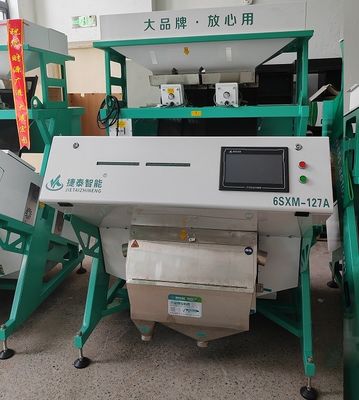 127 Channel Small Size High Accuracy Rice Color Sorter For Rice Mill