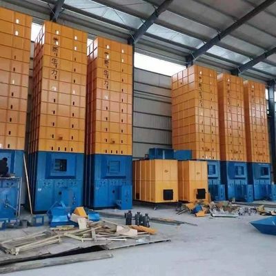 Energy Saving Biomass Furnace Paddy Grain Dryer / Corn Dryer Machine Customized