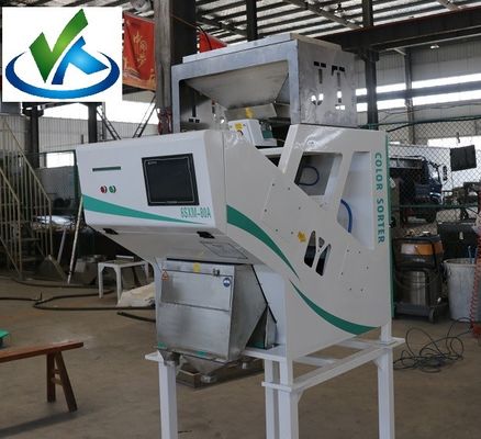 Durable Grain Color Sorter Machine / Optical CCD Color Sorter Machine
