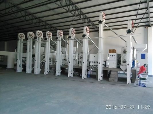 Small Scale Rice Milling Machines Complete Set Modern Rice Mill Plant